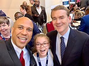 Cory Booker and Michael Bennet 01