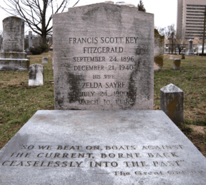F. Scott and Zelda Fitzgerald grave