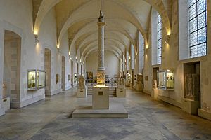 Hall in Saint-Remi Museum, Reims