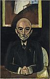 Henri Matisse, 1916-17, Auguste Pellerin II, oil on canvas, 150.2 x 96.2 cm, Centre Georges Pompidou, Paris