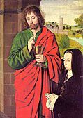 Hey Anne of France presented by Saint John the Evangelist