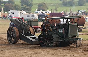 Holt 75 Gun tractor replica 8 inch2