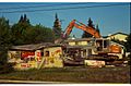 House destroyed by an excavator 3 - Invermere, British Columbia