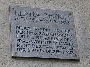 Klara Zetkin's house in Jena