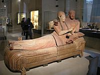 Louvre, sarcofago degli sposi 00