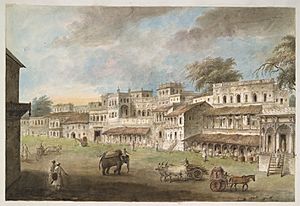 Main street of Patna, 1814-15