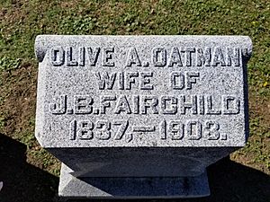 Olive Oatman Fairchild Tombstone