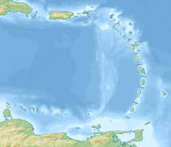 Isla de Cabras is located in Lesser Antilles