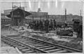 Removal of West Philadelphia station platforms, January 1931