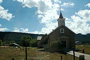 Church in Rowe, July 2010