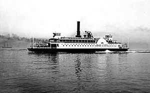Southern Pacific Bay City ferry circa 1885