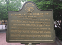 William A. Fickling- Historical Marker