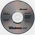 Windows 2000 SP4 install disc (French)