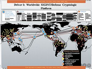 Worldwide NSA signals intelligence
