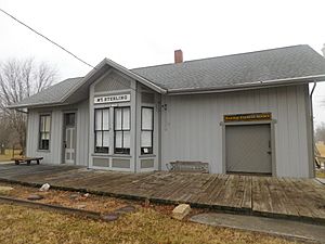 Former train station in Mount Sterling