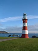 Lighthouse on Plymouth Hoe - geograph.org.uk - 222092.jpg