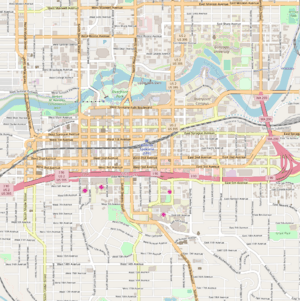 Location Map United States Spokane