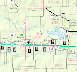 Map of Russell Co, Ks, USA.png