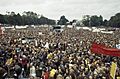 Massale vredesdemonstratie in Bonn tegen de modernisering van kernwapens in West, Bestanddeelnr 253-8611