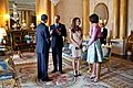 Obama and Duke Duchess of Cambridge
