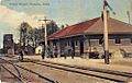 Osceola station 1908 postcard
