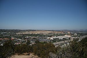 Central Mission Valley viewed from University Heights Park
