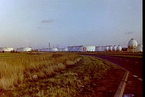 Shell Haven refinery 1980