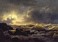 Andreas Achenbach - Clearing Up—Coast of Sicily - Walters 37116