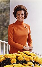 Photographic portrait of Betty Ford
