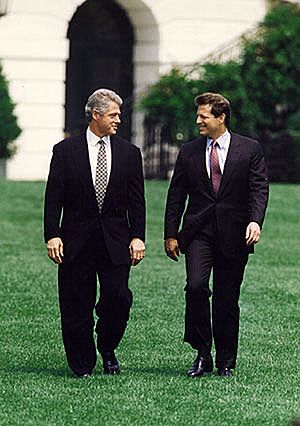 Bill Clinton mit Al Gore2