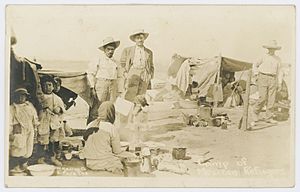 Camp of Mexican Refugees