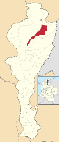 Location of the municipality and town of San Diego in the Department of Cesar.