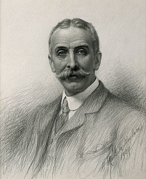 Edward Law. Pencil drawing by H. M. Raeburn, 1909. Wellcome V0003431