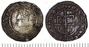 Penny of Elizabeth I (FindID 150417)