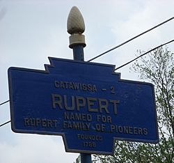 Official logo of Rupert, Pennsylvania