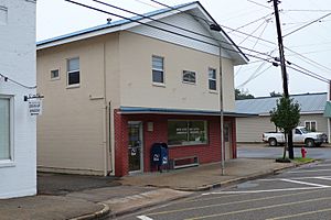 The U.S. Post Office in Sandersville, Mississippi