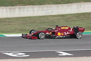 Sebastian Vettel 2020 Tuscan Grand Prix - race day