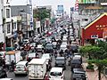 Traffic congestion Jl Asia Afrika Bandung