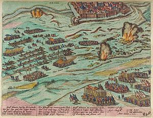 Belegering van Grol in 1595 - Siege of Groenlo in 1595