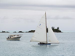 Bermuda Fitted Dinghy at Mangrove Bay