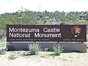 Camp Verde- Montezuma Castle-Marker