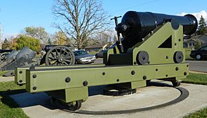 Columbiad 10-inch Model 1840 Side View