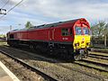 DB Cargo locomotive number 66034 at Didcot Parkway