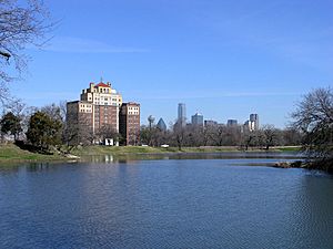 Dallas downtown skyline seen from Lake Cliff.jpg