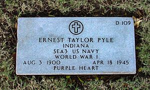 Ernie Pyle gravesite