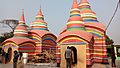 Front view of Chondimura temple, Comilla district, Bangladesh