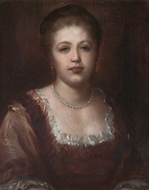 Hannah Rothschild, by George Frederic Watts