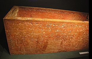 Hatshepsut's sarcophagus for Thutmose I