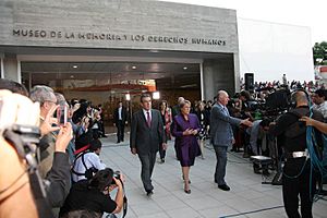 Inauguración Museo de la Memoria (Chile)