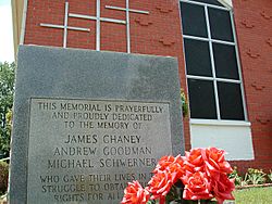 Longdale Mississippi (Freedom Summer Murders Memorial)
